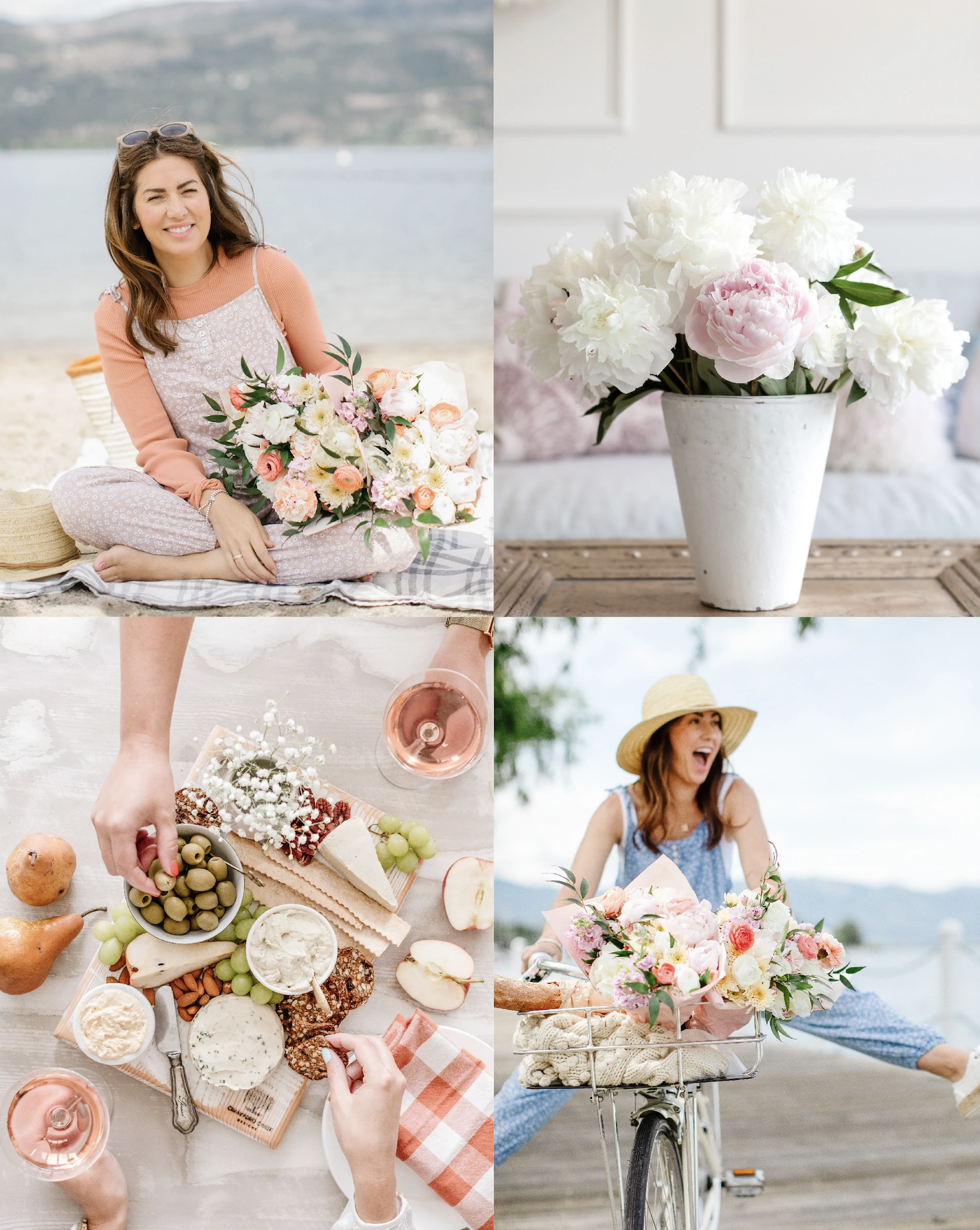 Collage of Jillian Harris photos using Jilly Digital Presets