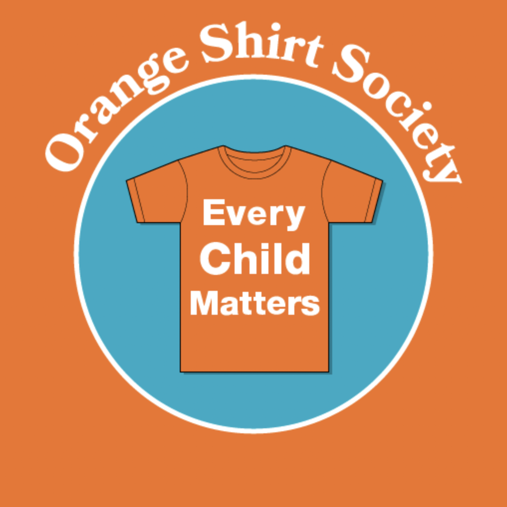 Orange Shirt Society Graphic with Every Child Matters Orange Shirt