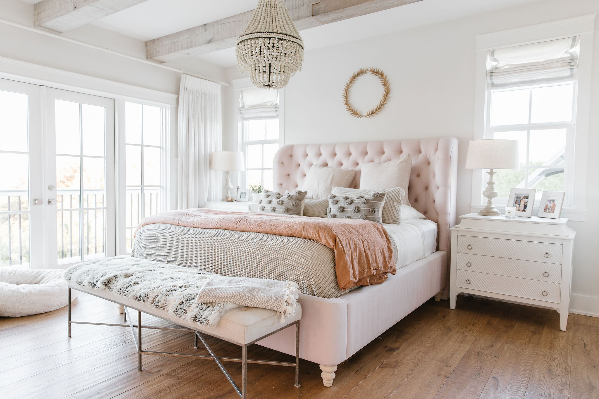 Jillian Harris's Pink Bed Fundraiser Mamas for Mamas Bedroom Auction