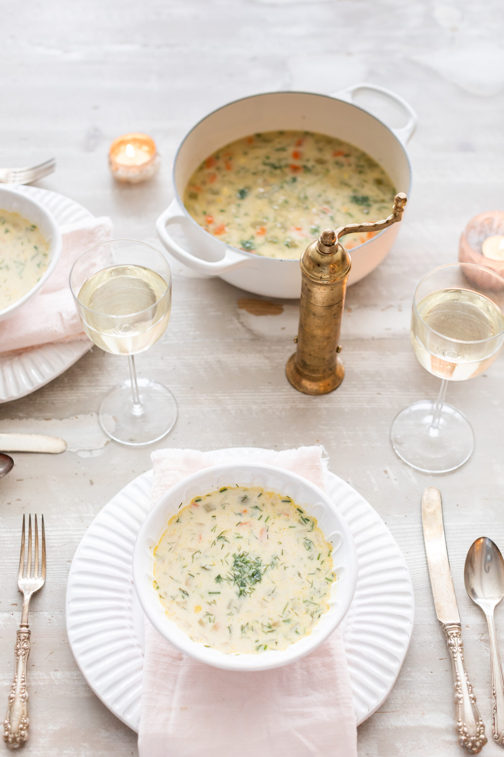 Peggy’s Chicken Soup recipe from entrepreneur Jillian Harris