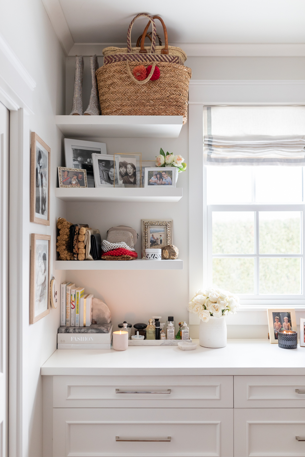 Go Simplified decluttering Jillian Harris's closet