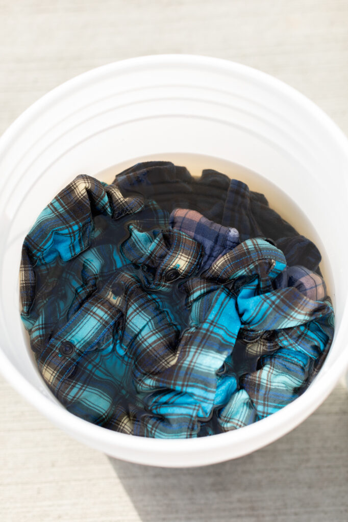DIY Bleached Flannel: Upgrade Your Flannel - Jillian Harris