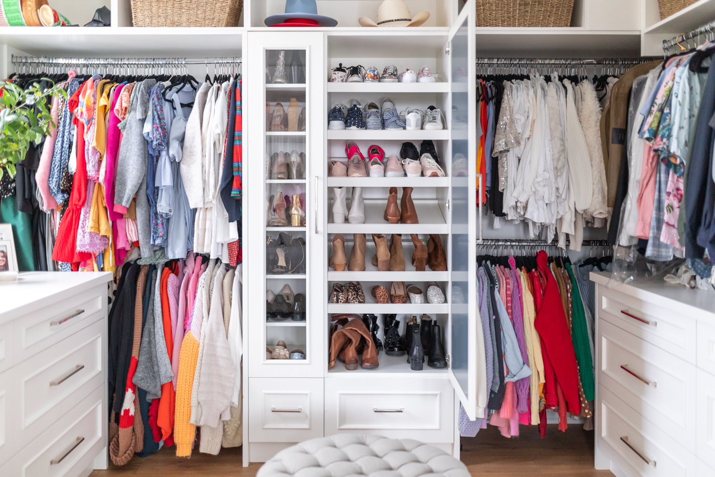 Jillian Harris's closet transformation with Megan from Go Simplified