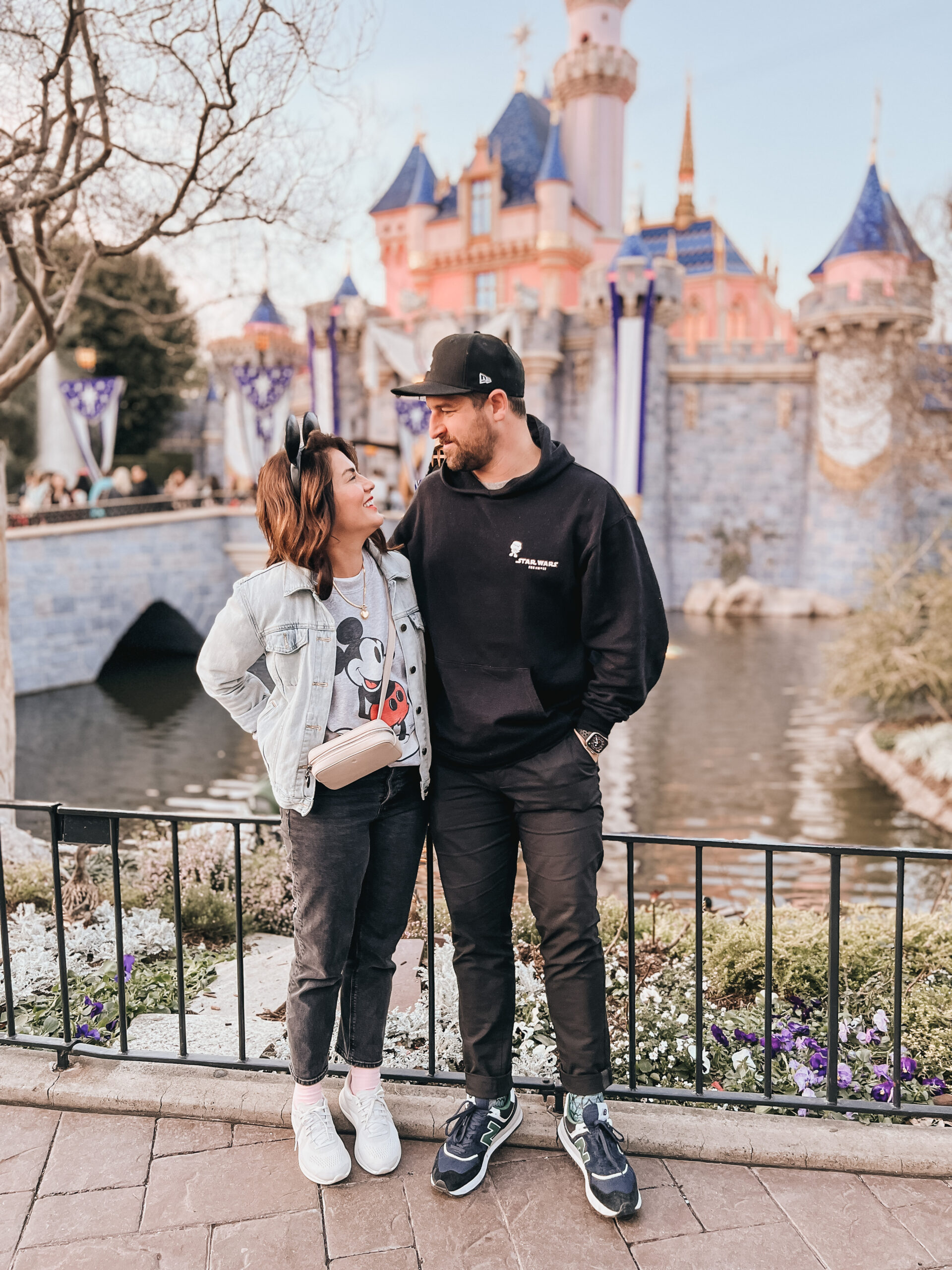 Jillian Harris and Justin Pasutto at Disneyland 2023