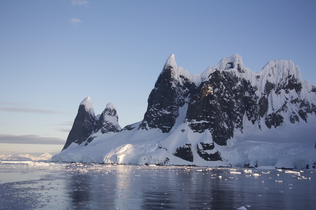 Jillian Harris blog feature view of Antarctica from the boat