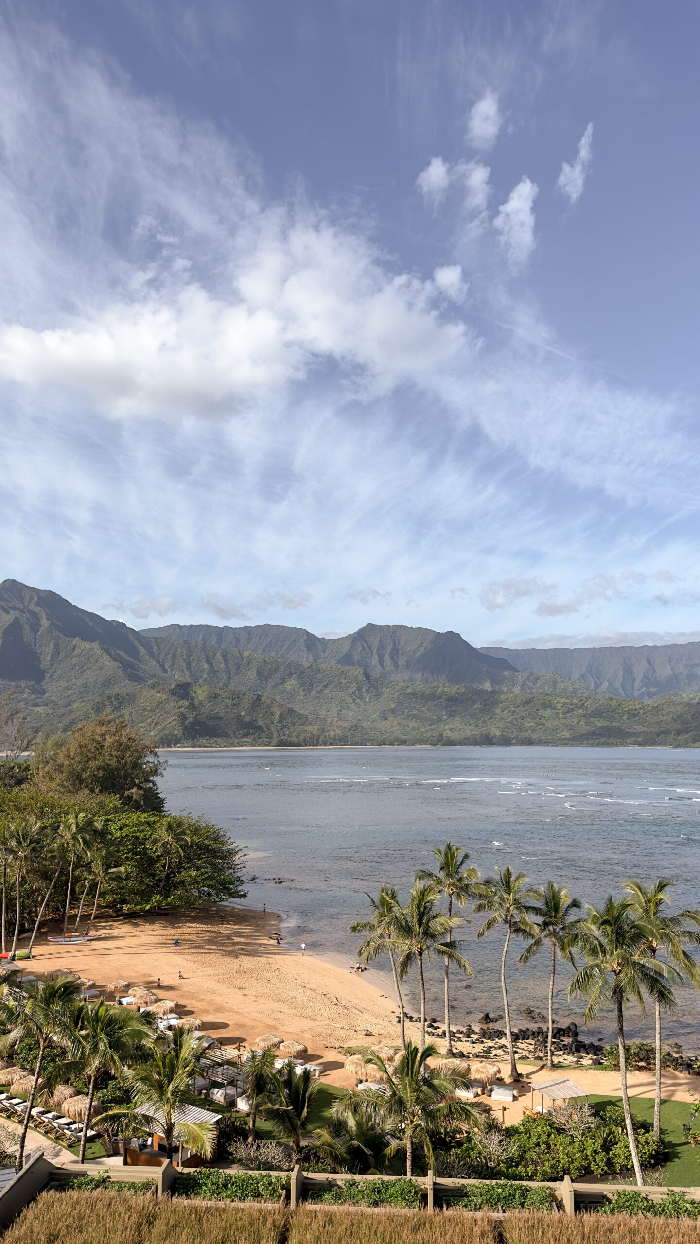 1 Hotel Hanalei Bay view from Jillian Harris's hotel room