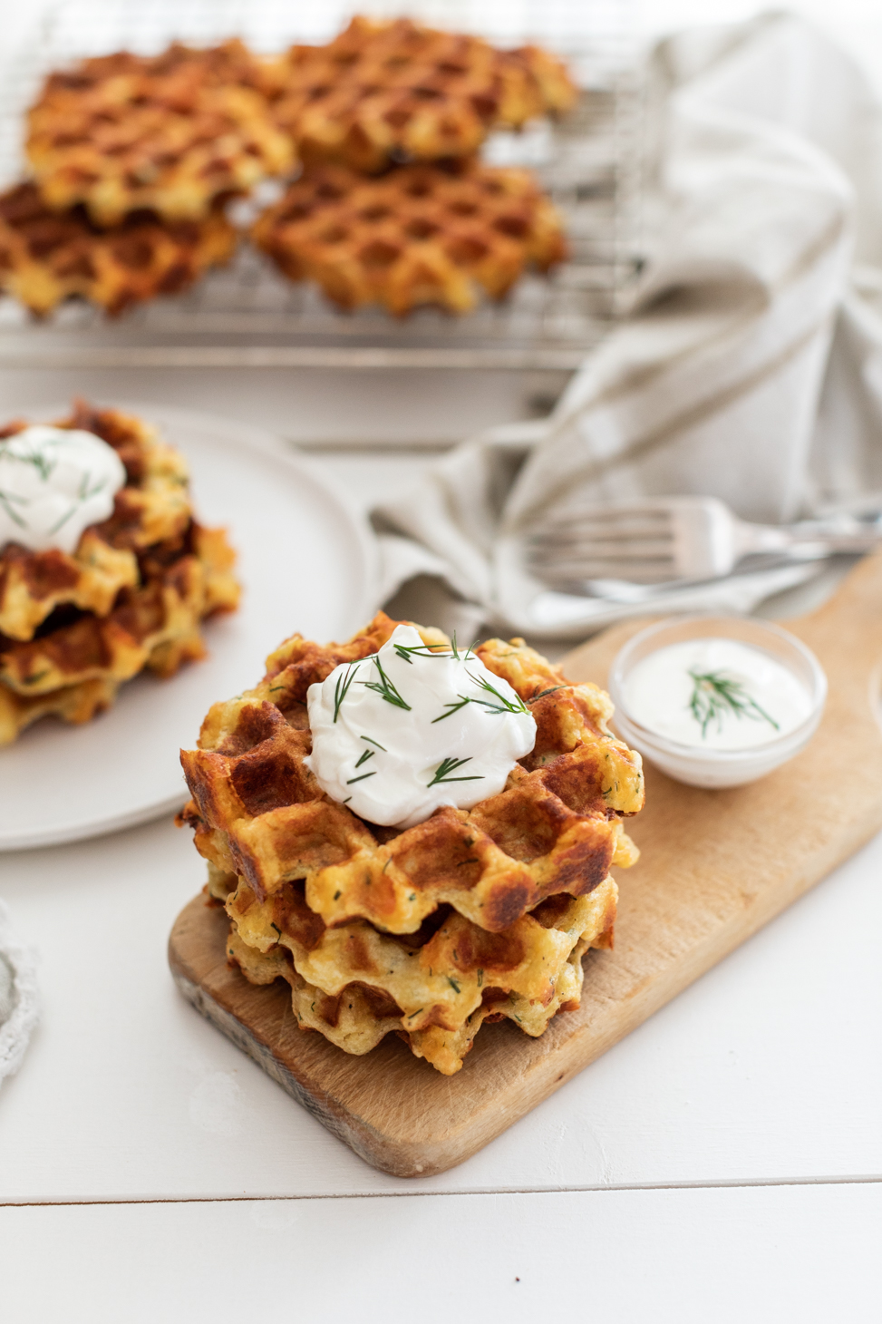 Fraiche Food, Fuller Hearts Jillian Harris's waffle recipe