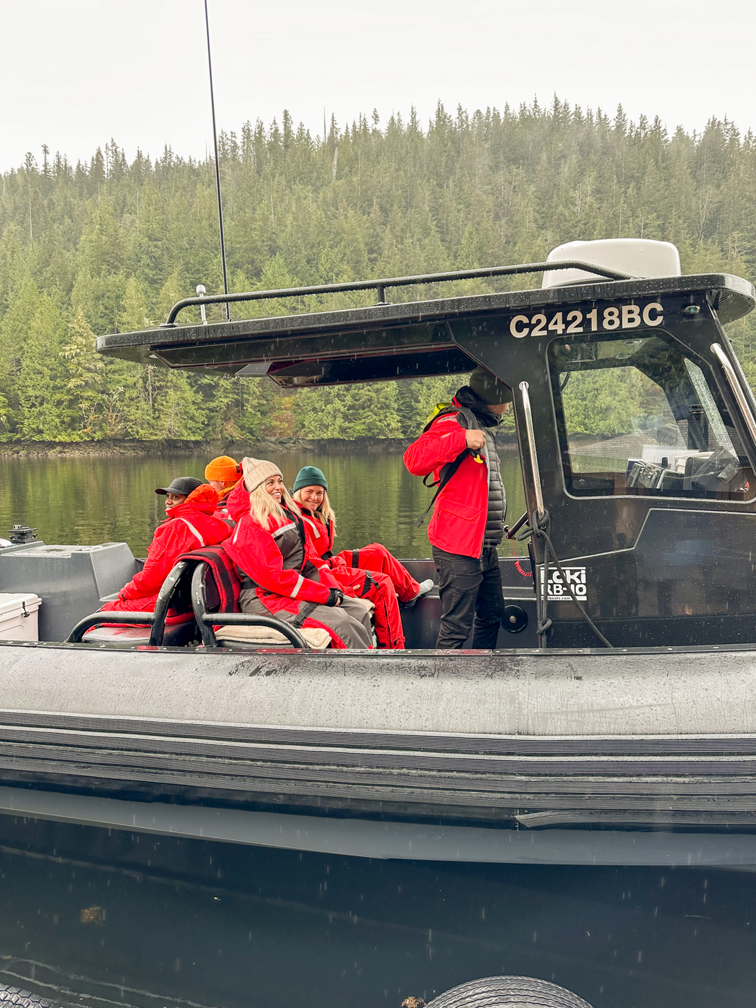 Nimmo Bay retreat boat tour