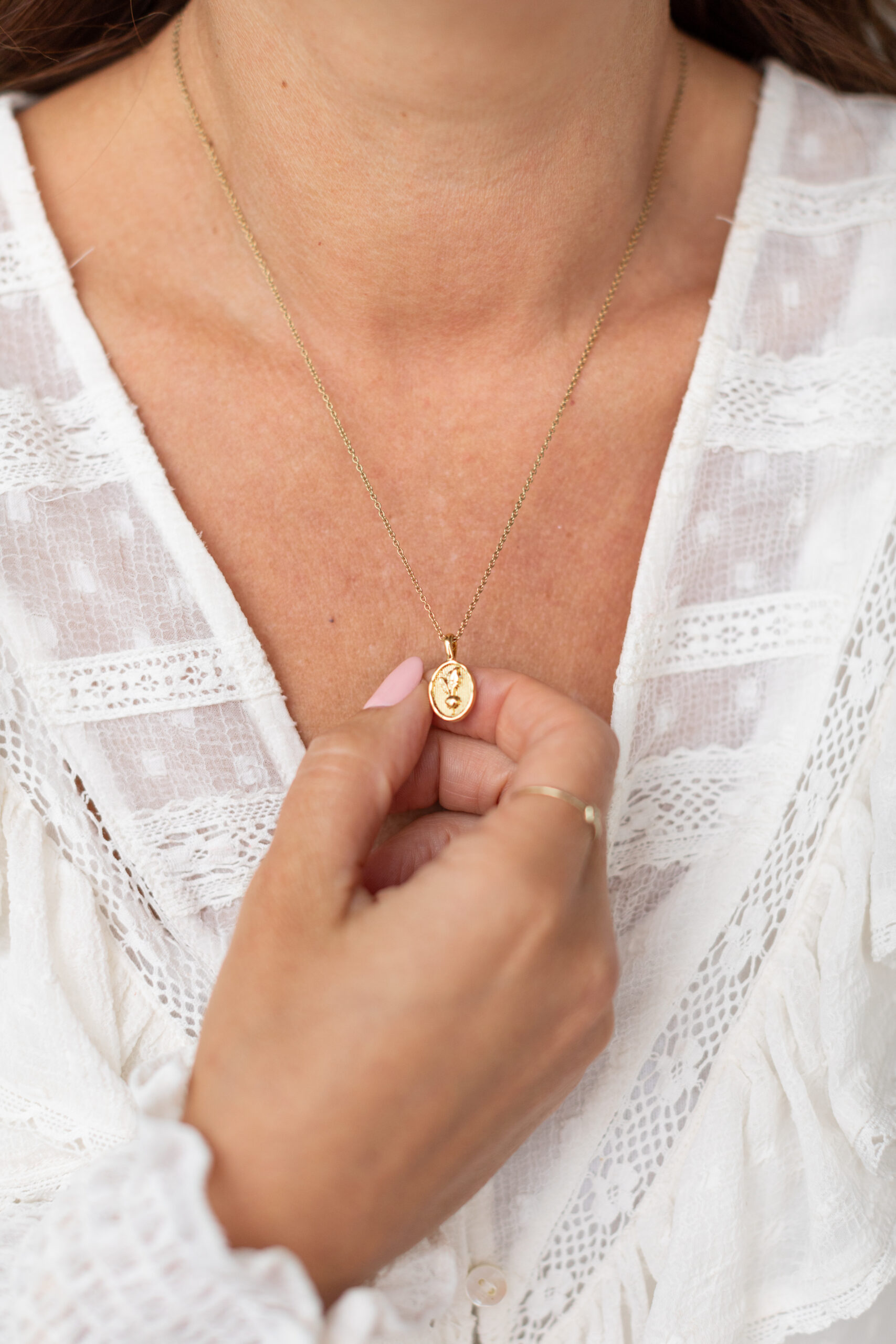 The Beet and Mushroom Necklaces from the Fall 2023 Jilly Box