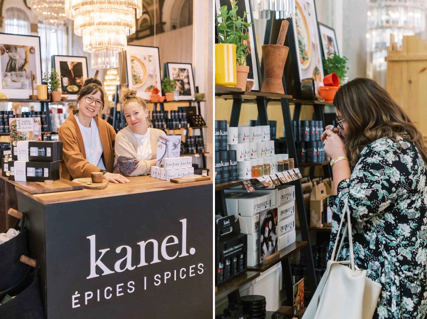 Kanel's pop up store at the Academy in the City market.