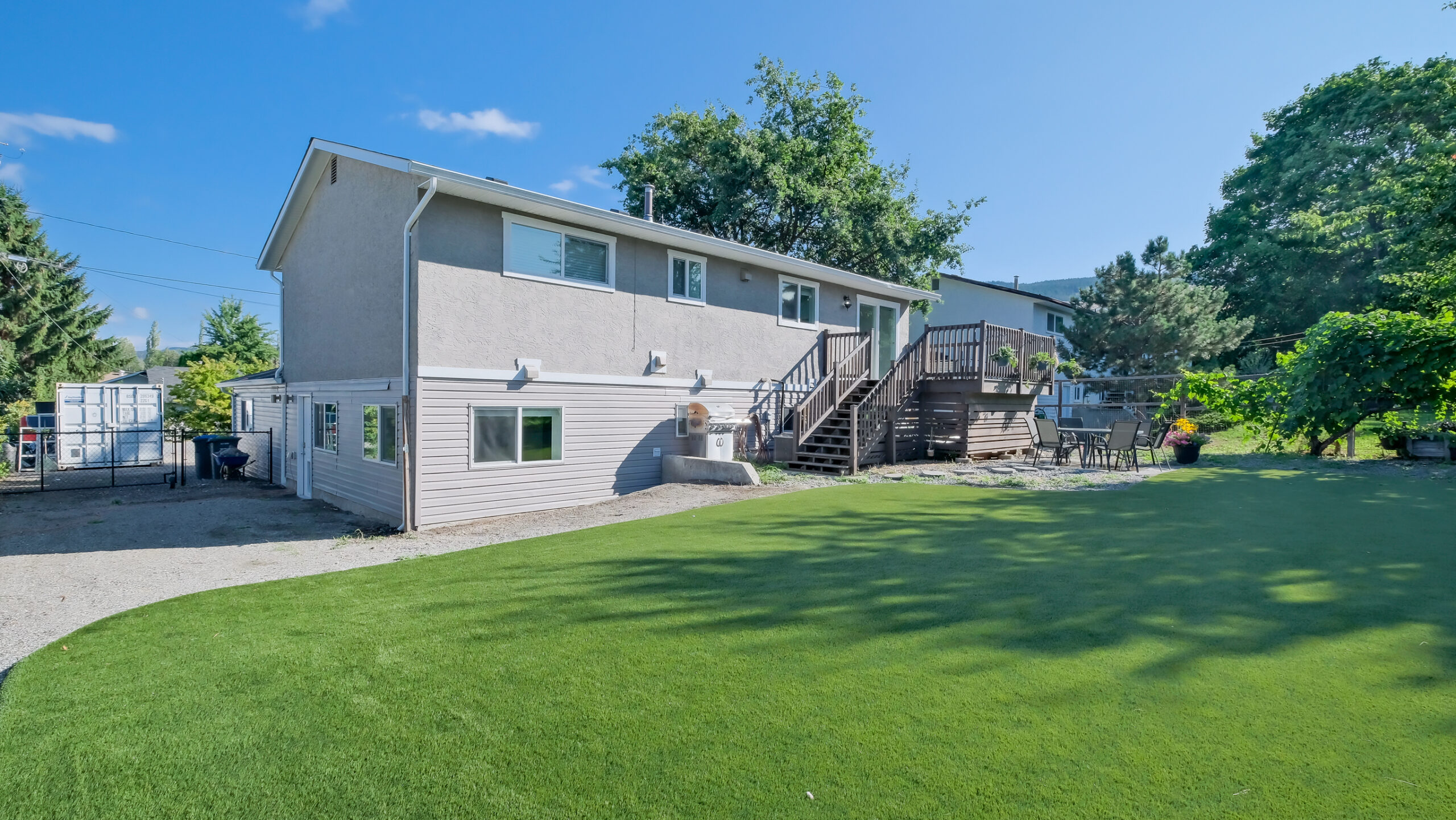 House Renovation After - Backyard