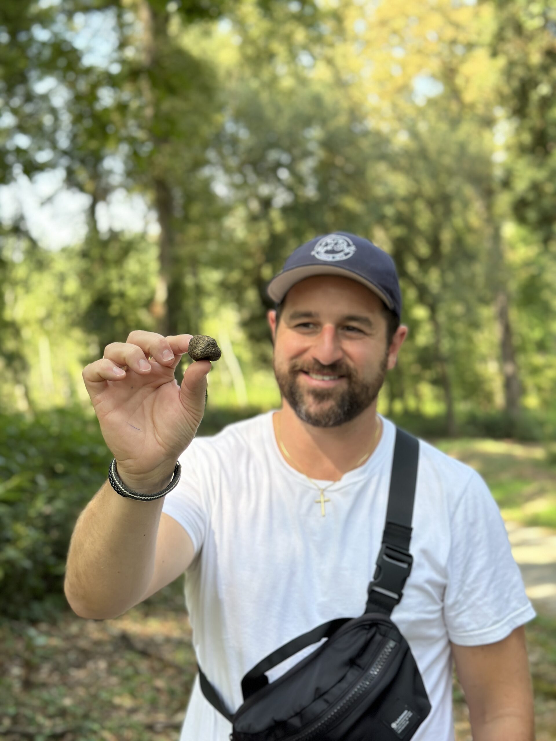 Truffle hunting in Florence, Italy