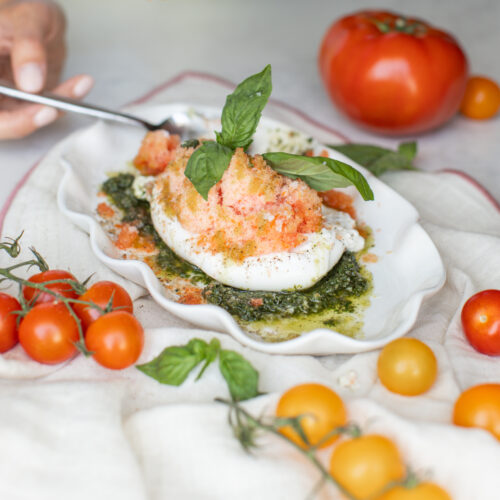 Frozen Tomato Burrata: Must Try Recipe This Summer Post Featured Image