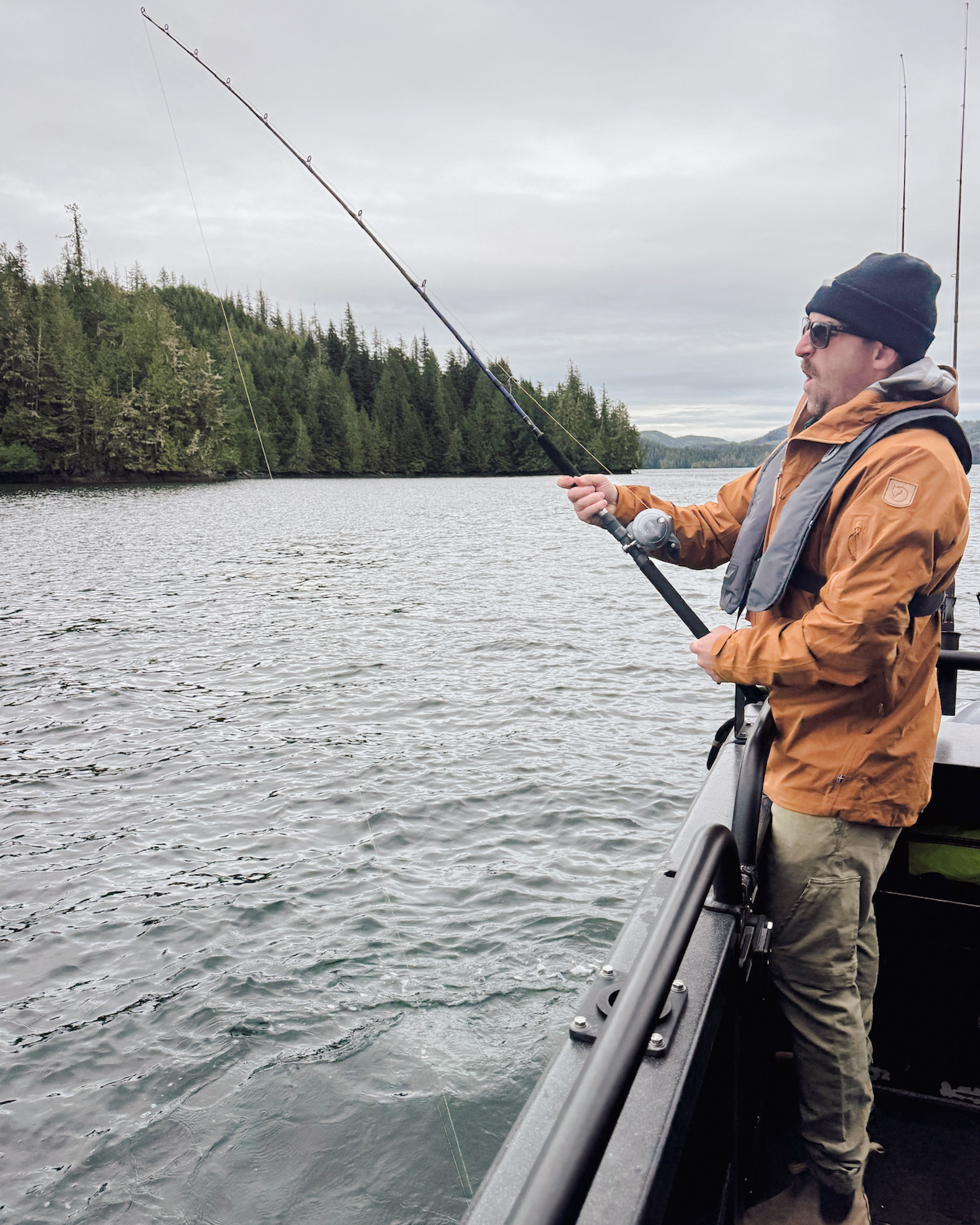 Fishing excursion at Nimmo Bay