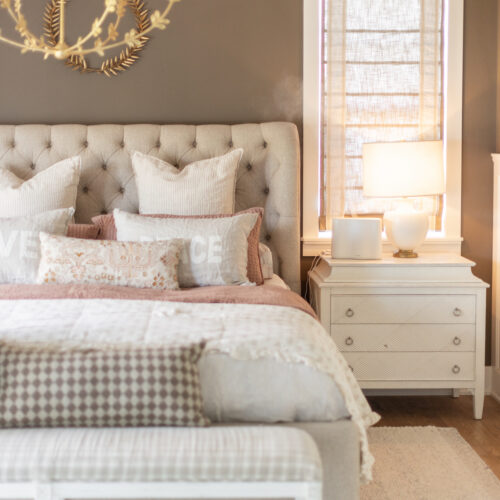 Jillian Harris primary bedroom