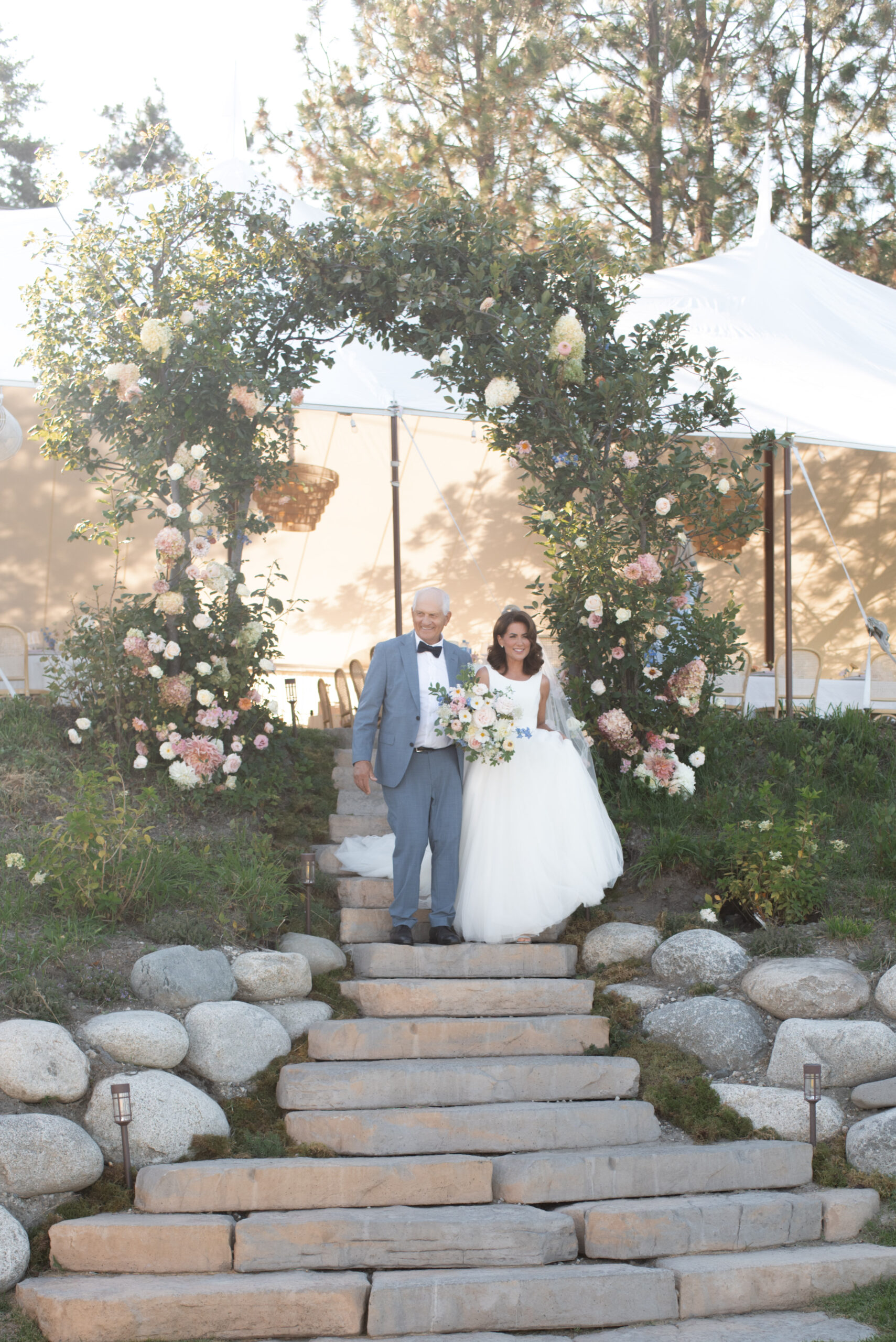 Jillian Harris wedding flower bouquet