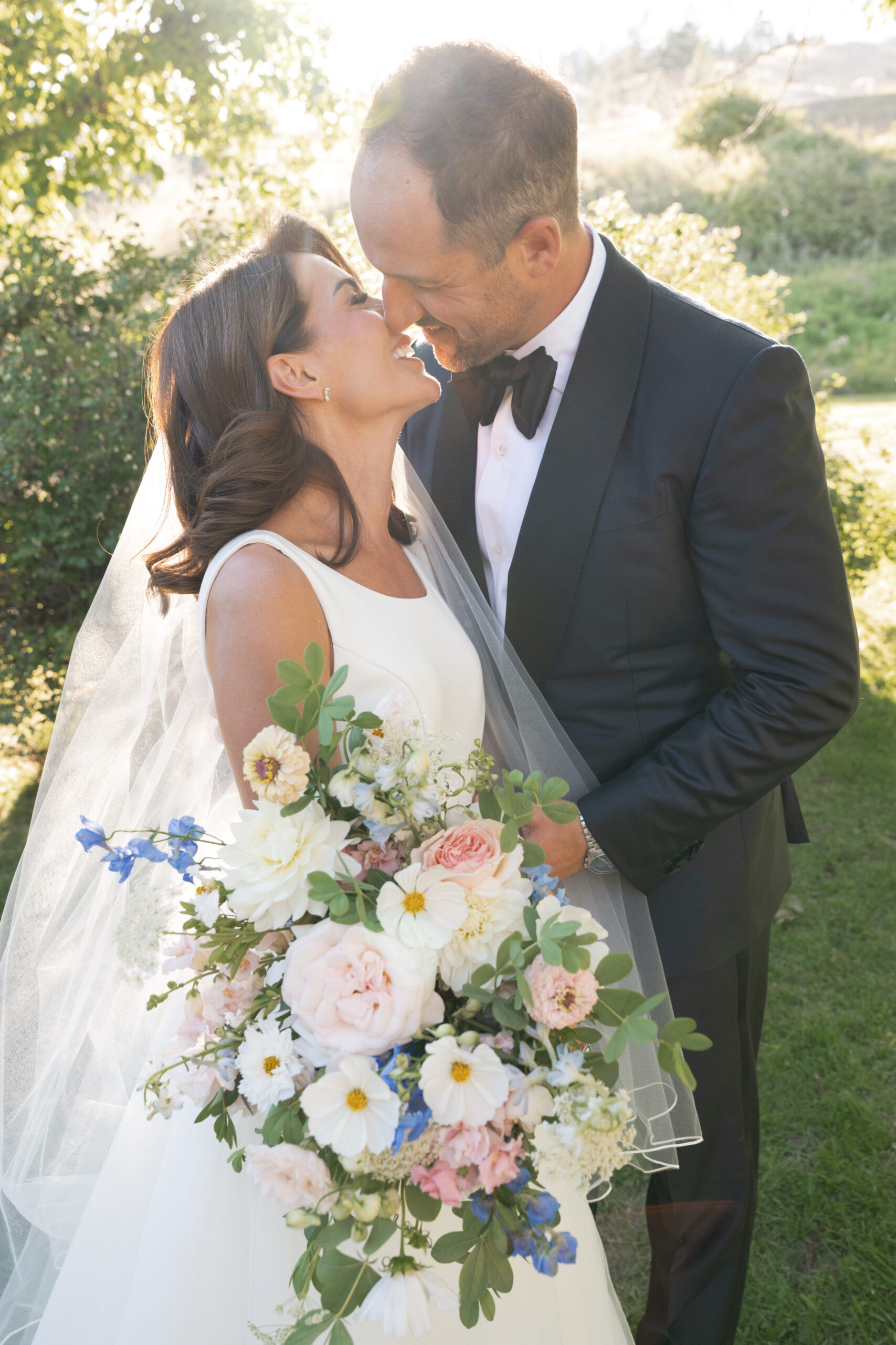 Jillian Harris wedding flower bouquet