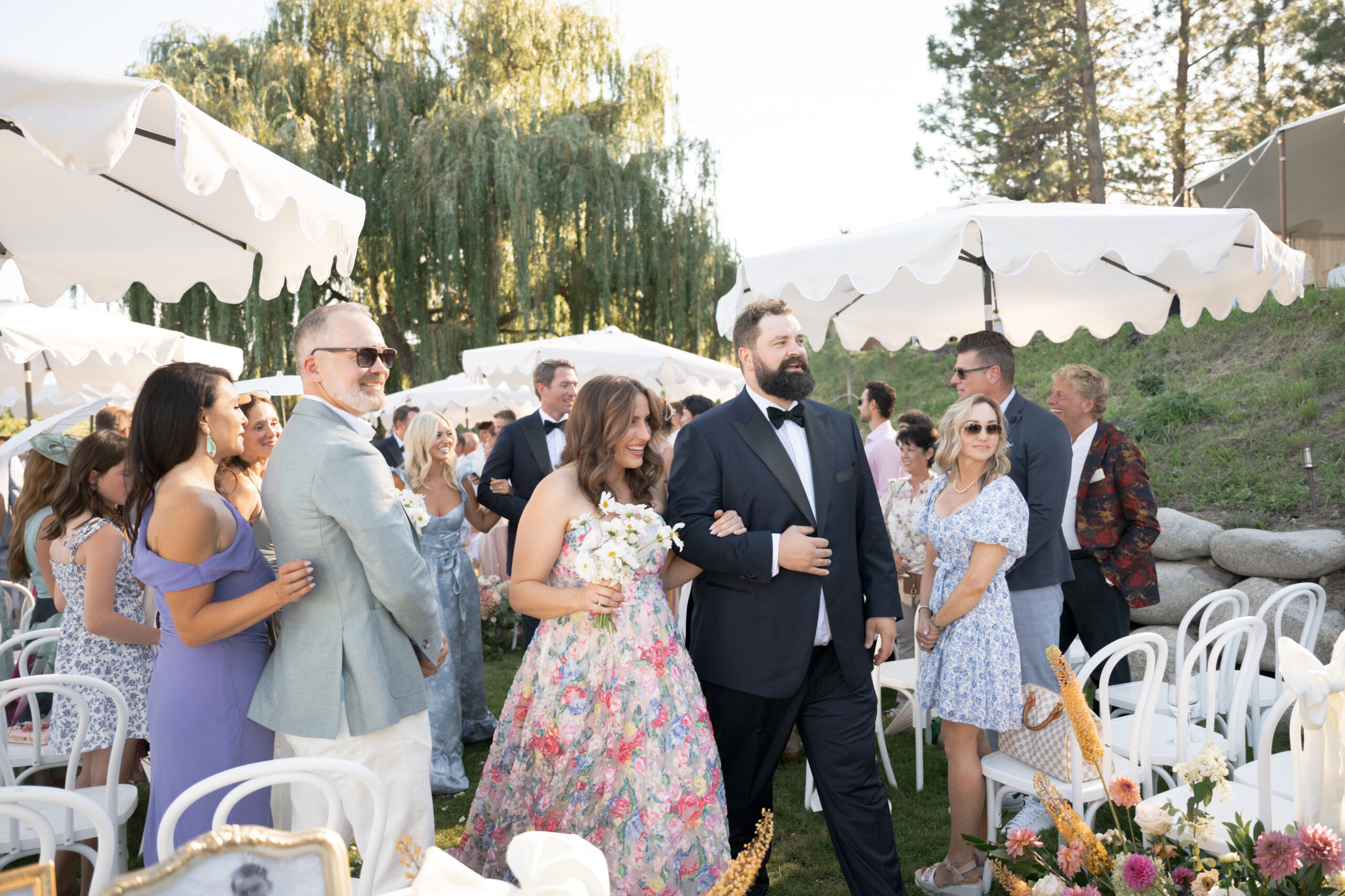 Jillian and Justin's wedding bridesmaids bouquets