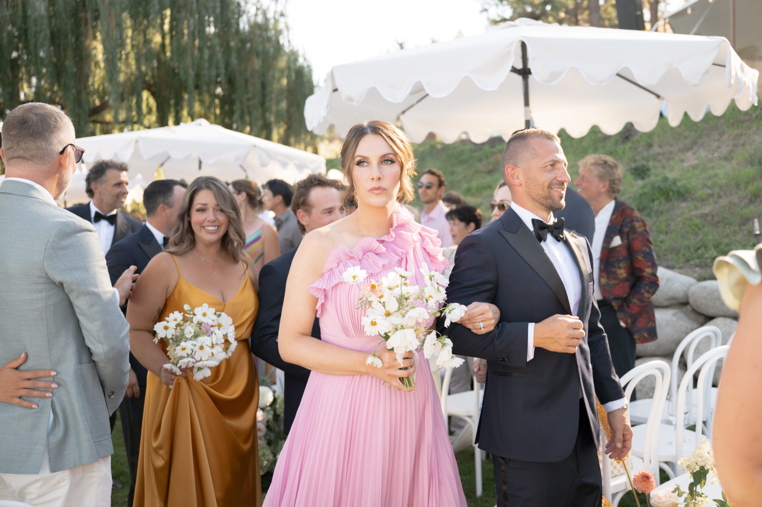 Jillian and Justin's wedding bridesmaids bouquets
