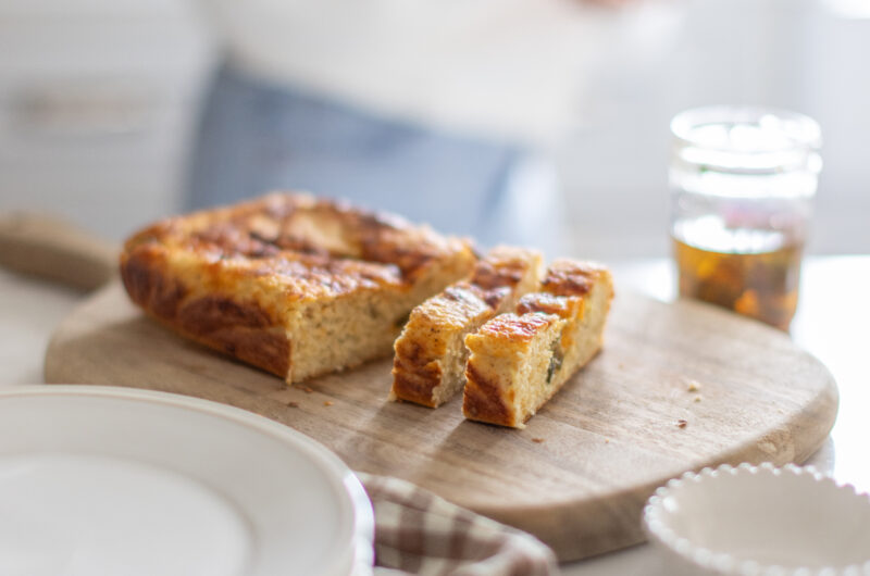 High-Protein Cottage Cheese Bread