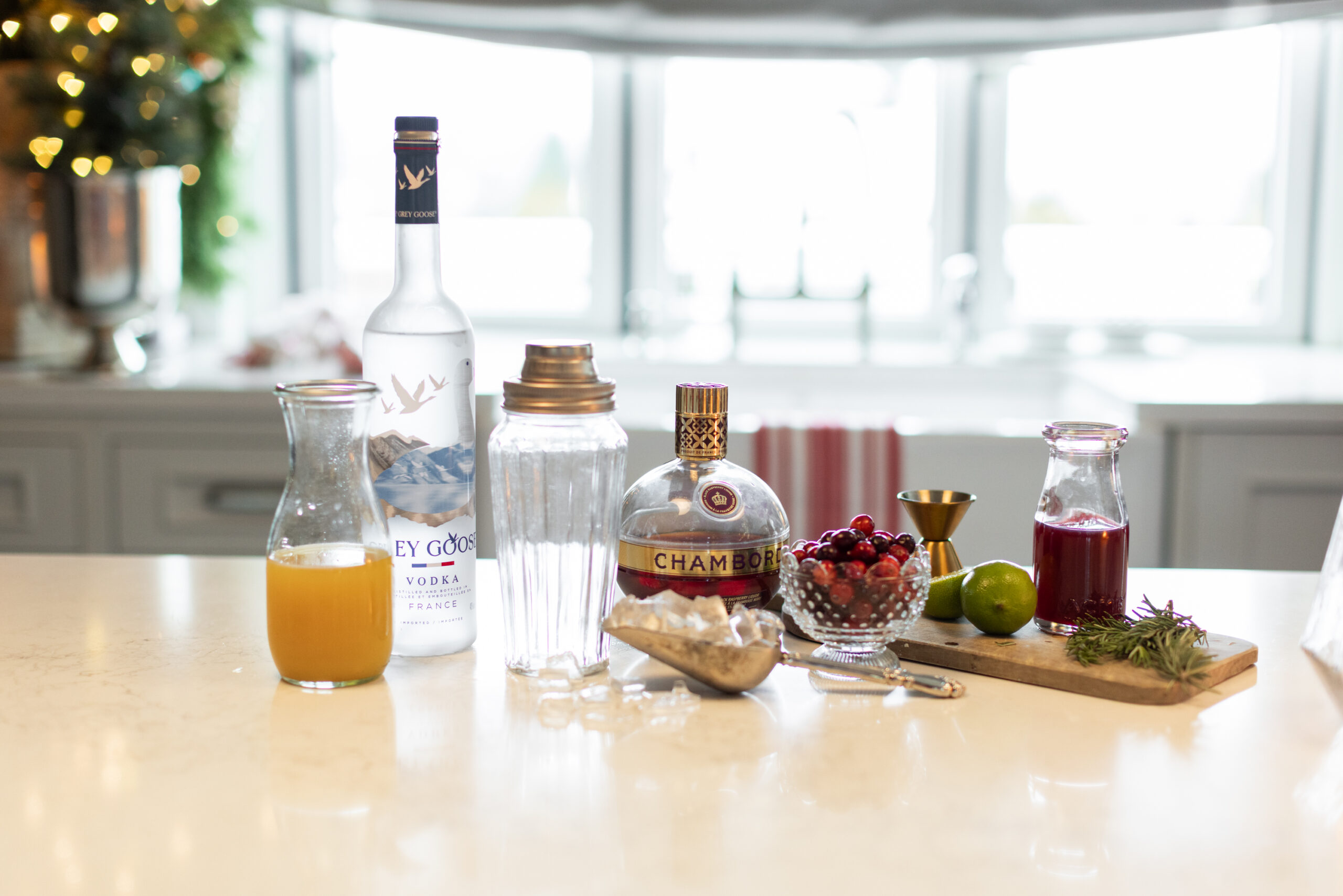 Jillian Harris' holiday cocktail the Jilltini