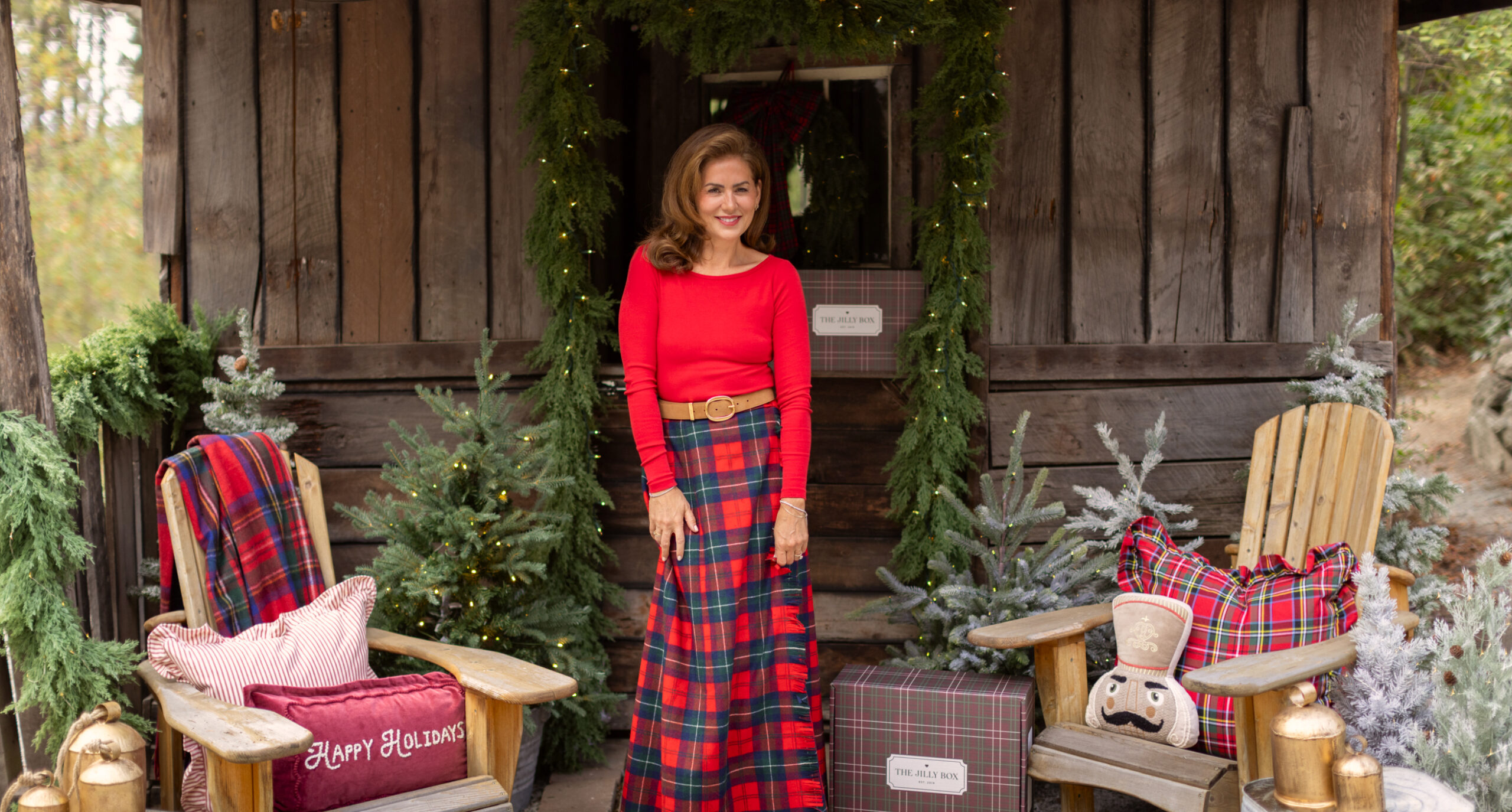 Jillian Harris with The Winter 2026 Jilly Box.